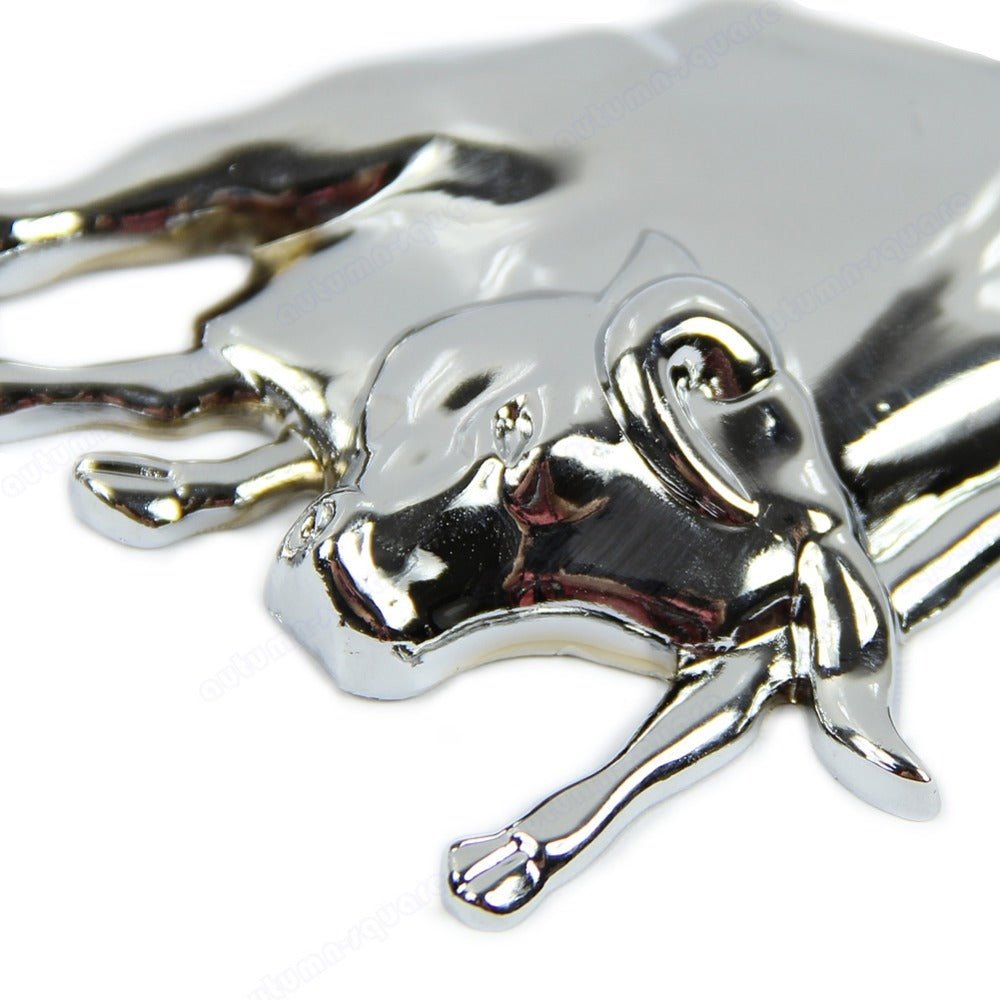 Car Car Pure Metal Car Sticker - Zambeel