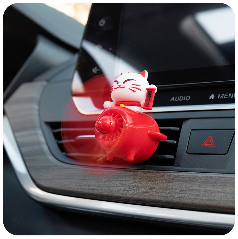 Car Cartoon Air Outlet Aromatherapy To Remove Odor Cute Ornaments - Zambeel