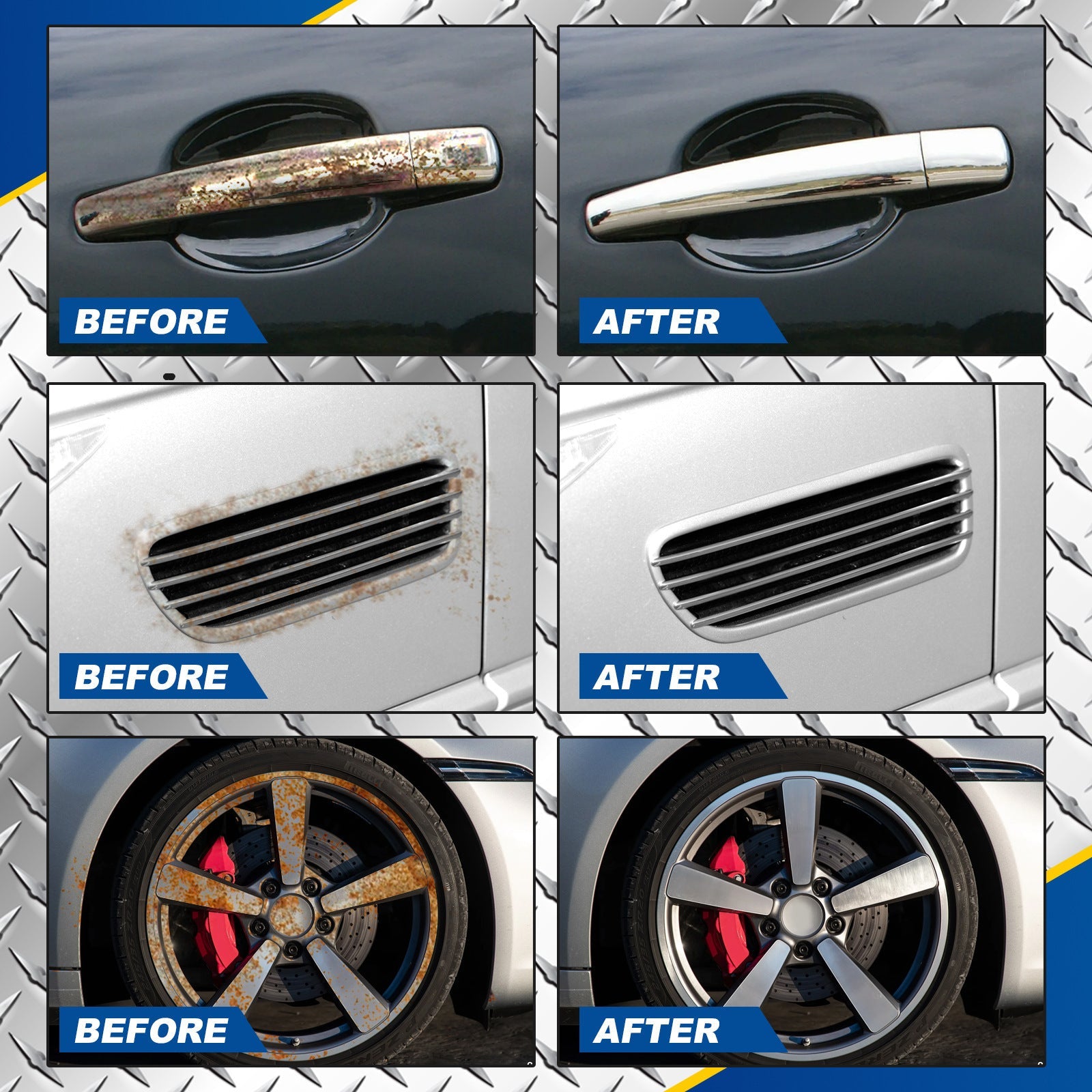 Car Iron Powder Rust Spray Anti - rust Rust Remover - Zambeel