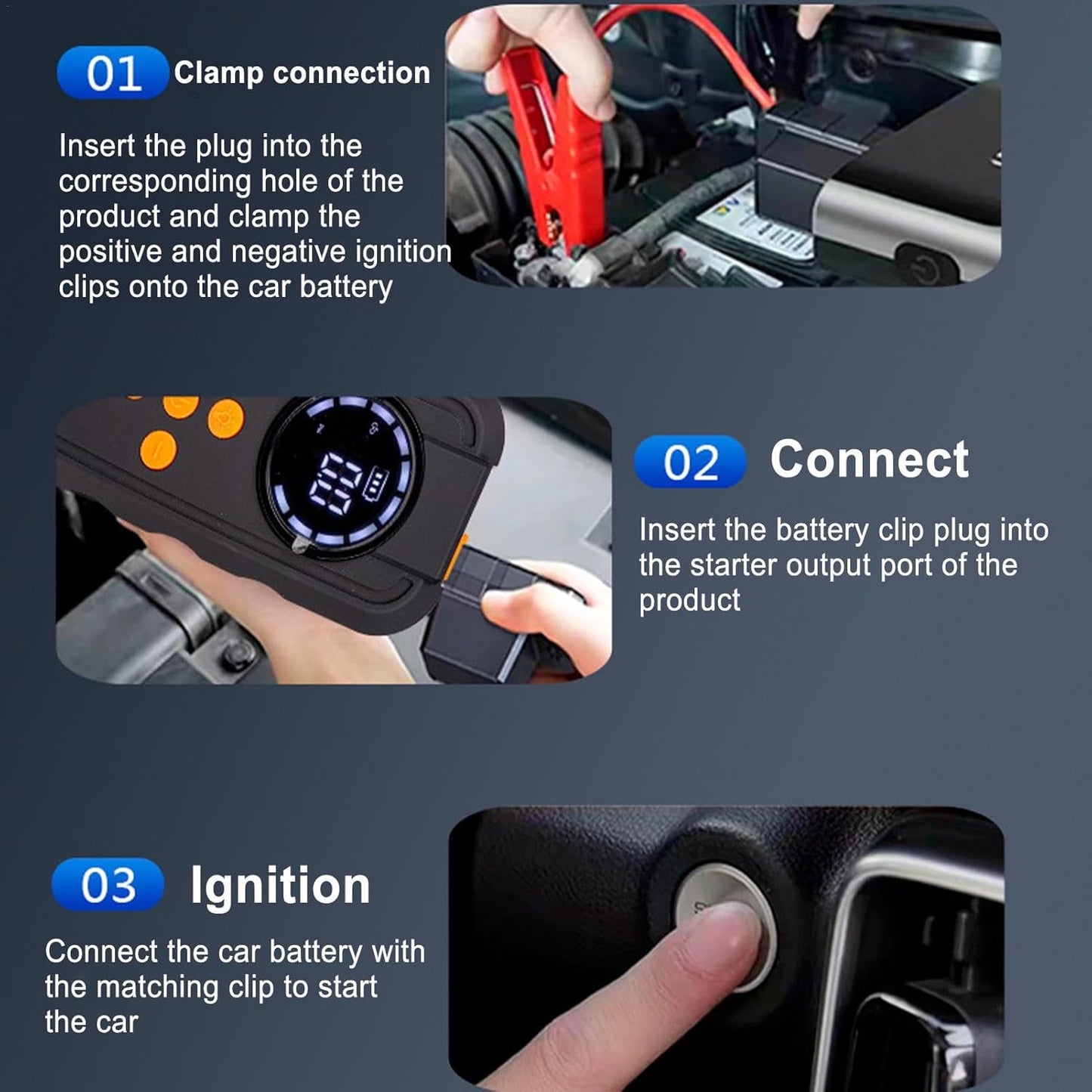 Car Jump Starter & Compressor © - Zambeel