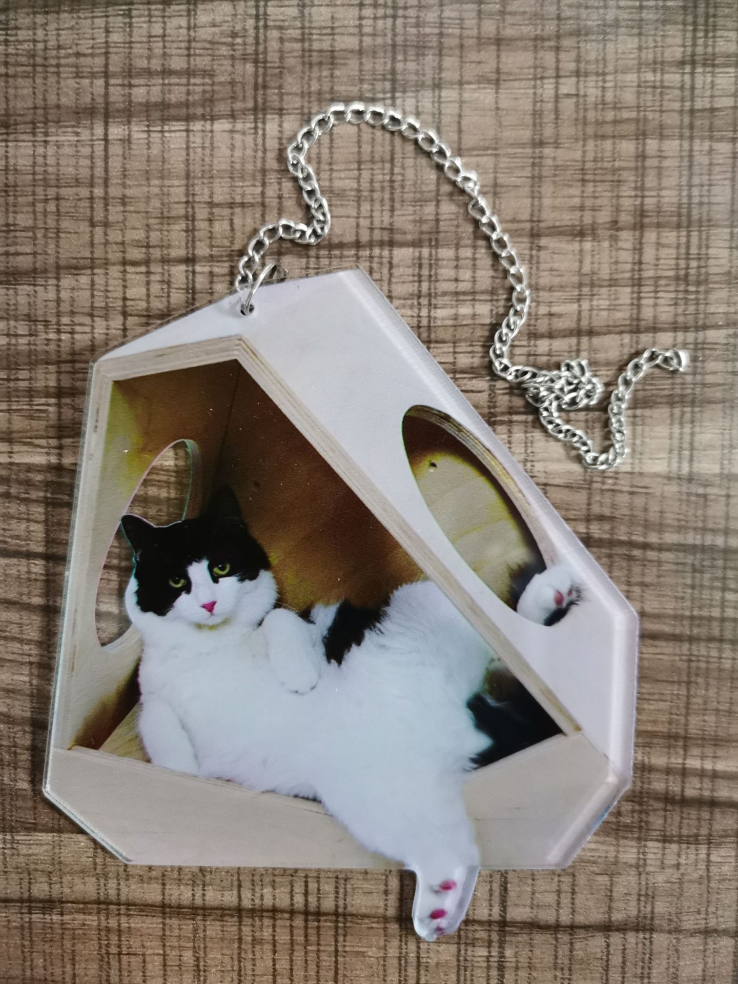 Car Kitty Balloon Pendant Colorful - Zambeel