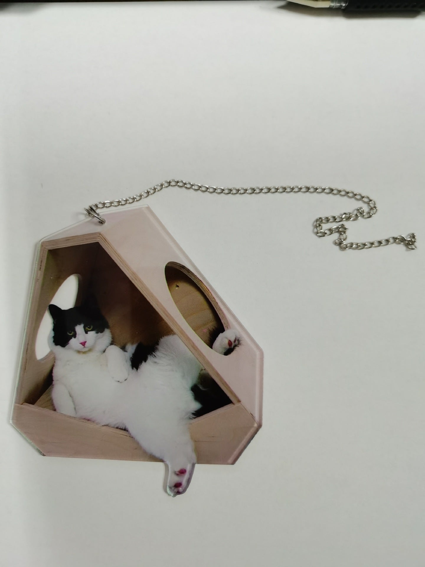 Car Kitty Balloon Pendant Colorful - Zambeel