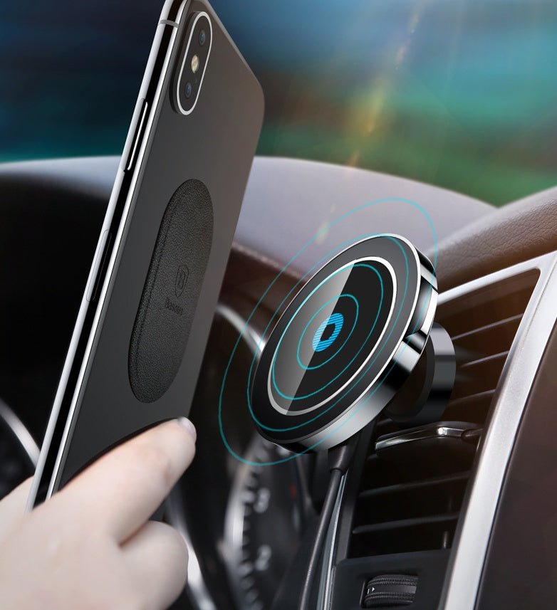 Car Magnetic Wireless Charger For Android Universal Air Outlet Clip - Zambeel