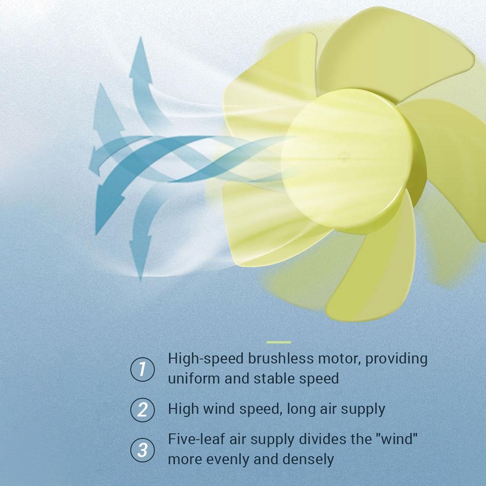 Car Mini Electric Fan Air Conditioner Cooling And Cooling - Zambeel