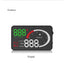 Car Mounted HUD Head Up Display Fuel Consumption Voltage Projector - Zambeel
