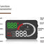 Car Mounted HUD Head Up Display Fuel Consumption Voltage Projector - Zambeel