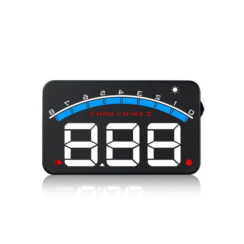 Car Mounted HUD Head Up Display Fuel Consumption Voltage Projector - Zambeel