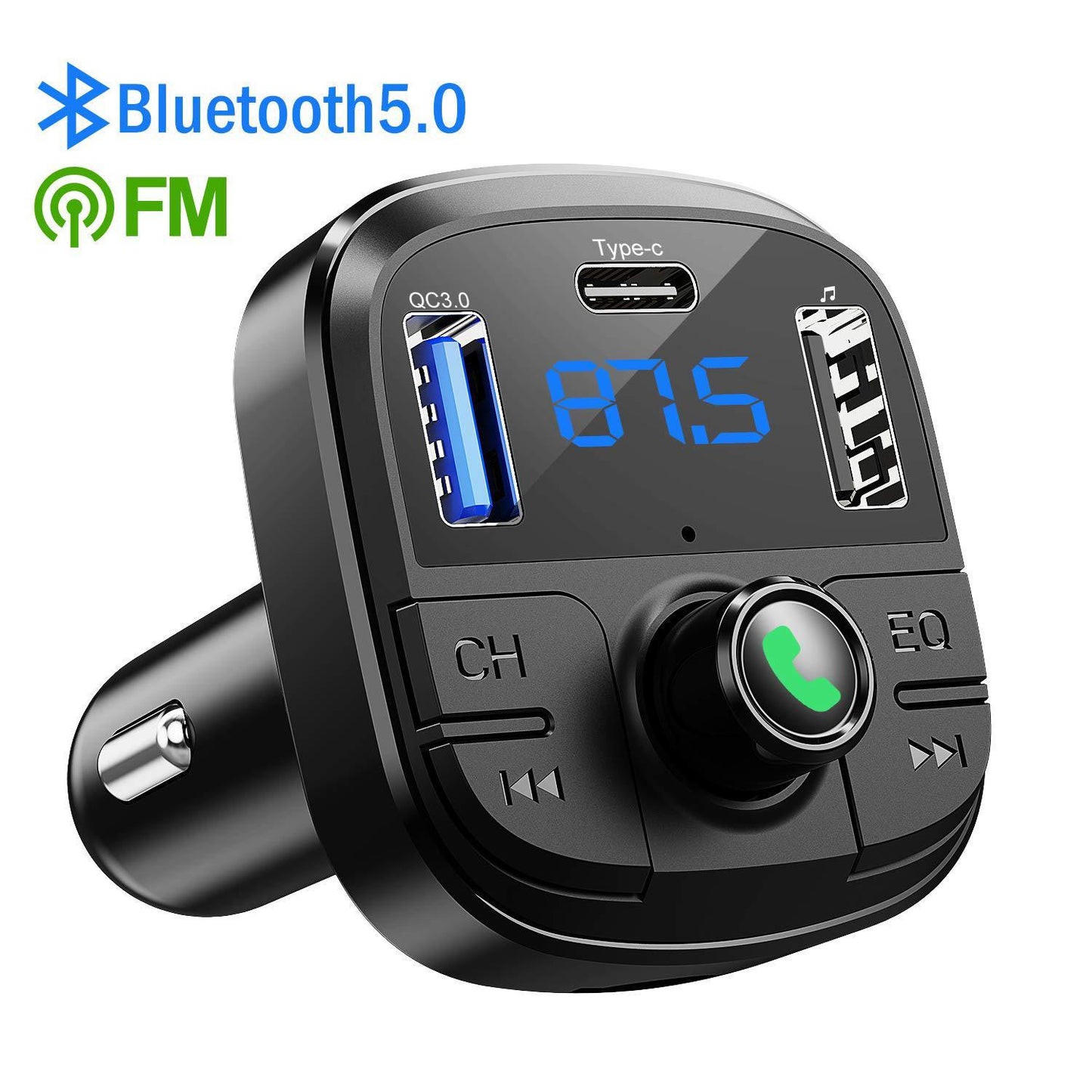Car Mp3 Bluetooth Player Charger - Zambeel
