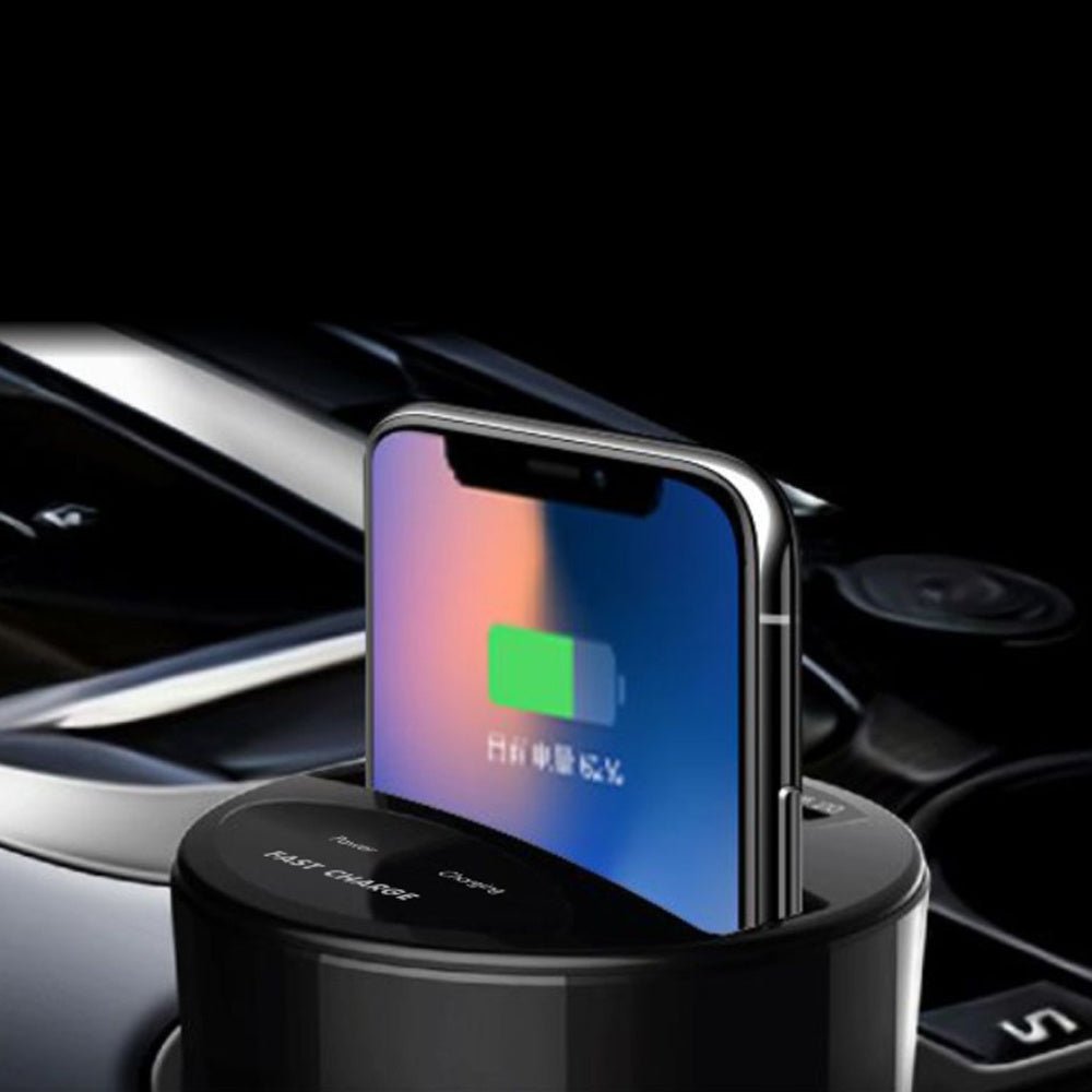 Car Multifunctional Two - In - One Wireless Charger - Zambeel