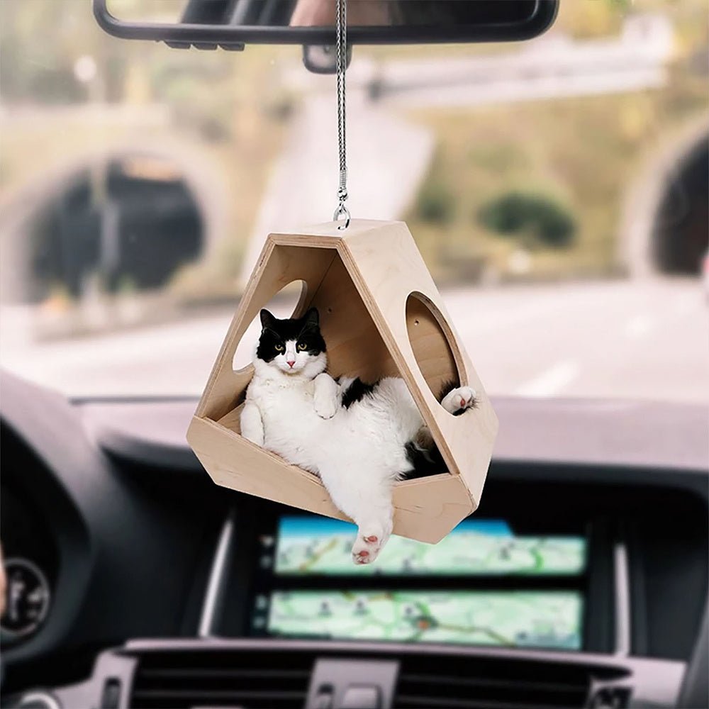 Car Pendant Car Rearview Mirror Cartoon Cute Animal - Zambeel