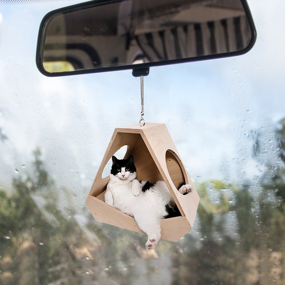 Car Pendant Car Rearview Mirror Cartoon Cute Animal - Zambeel