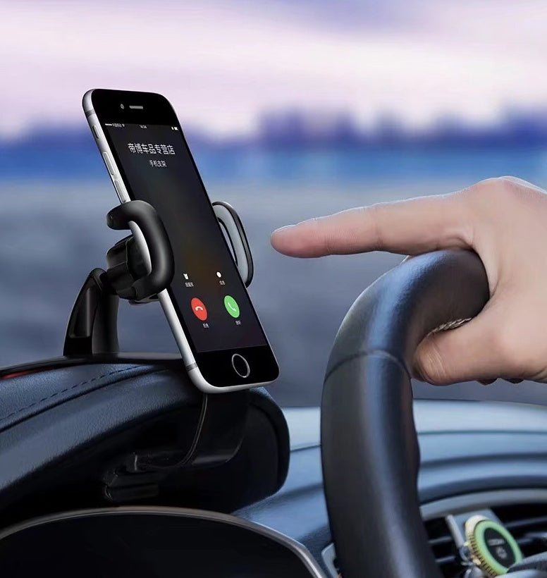 Car Phone Holder Car Dashboard Multi - Function HUD Direct - View Mobile Phone Holder 360 Rotating Car Bracket - Zambeel