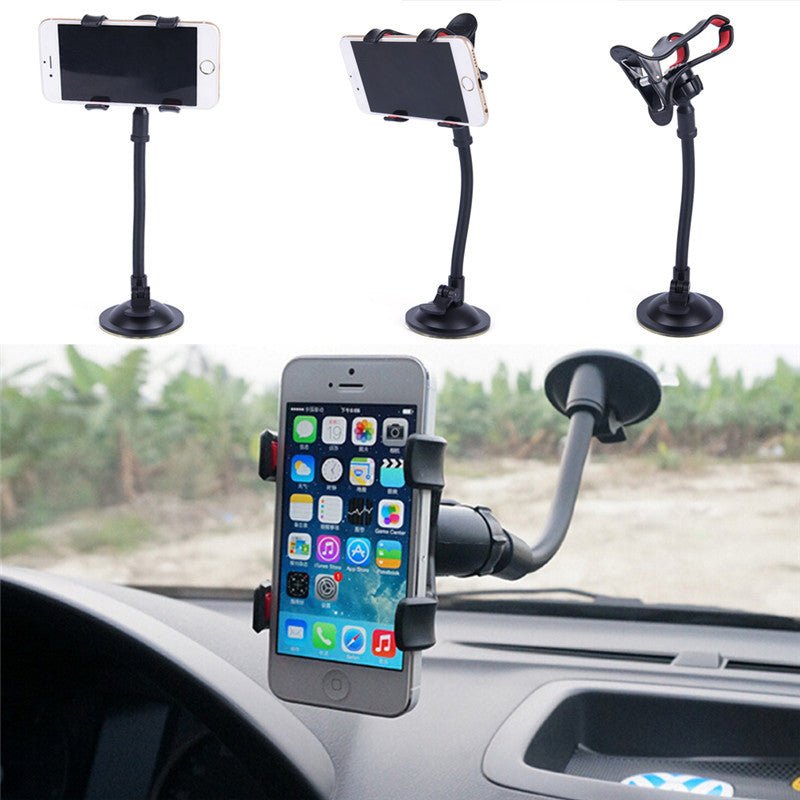 Car Phone Holder Windshield Holder For Phone In Car Su - Zambeel