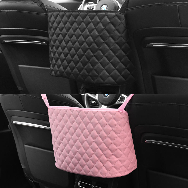 Car Seat Back Bag Universal Auto Seat Side Storage Box For Cup Key Phone Holder Travel Organizer - Zambeel