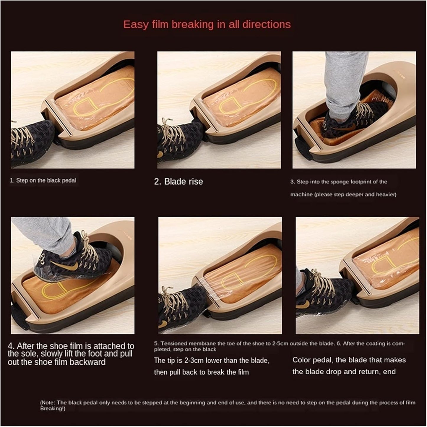 Car - Style Shoe Cover Dispenser © - Zambeel