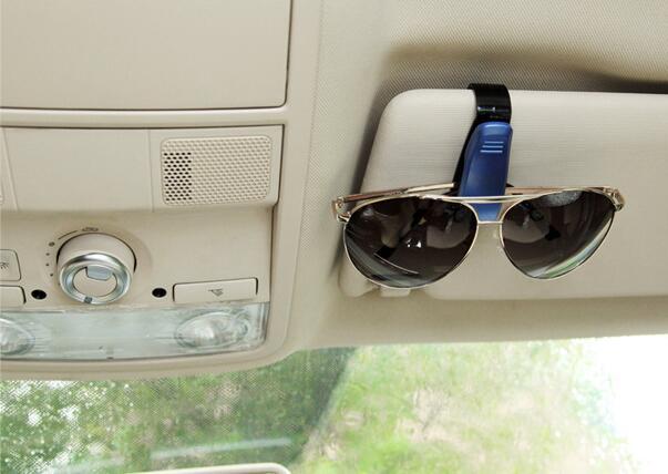 Car Sun Visor Glasses Sunglasses Ticket Receipt Card Clip Storage Holder - Zambeel