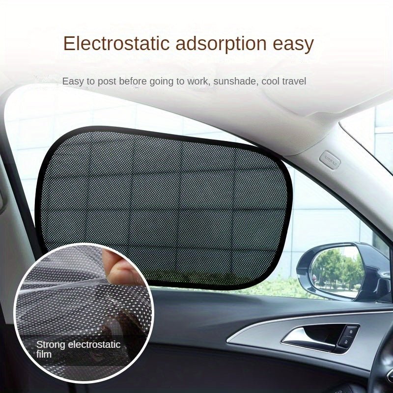 Car Sunshade and Electrostatic Barrier - Zambeel