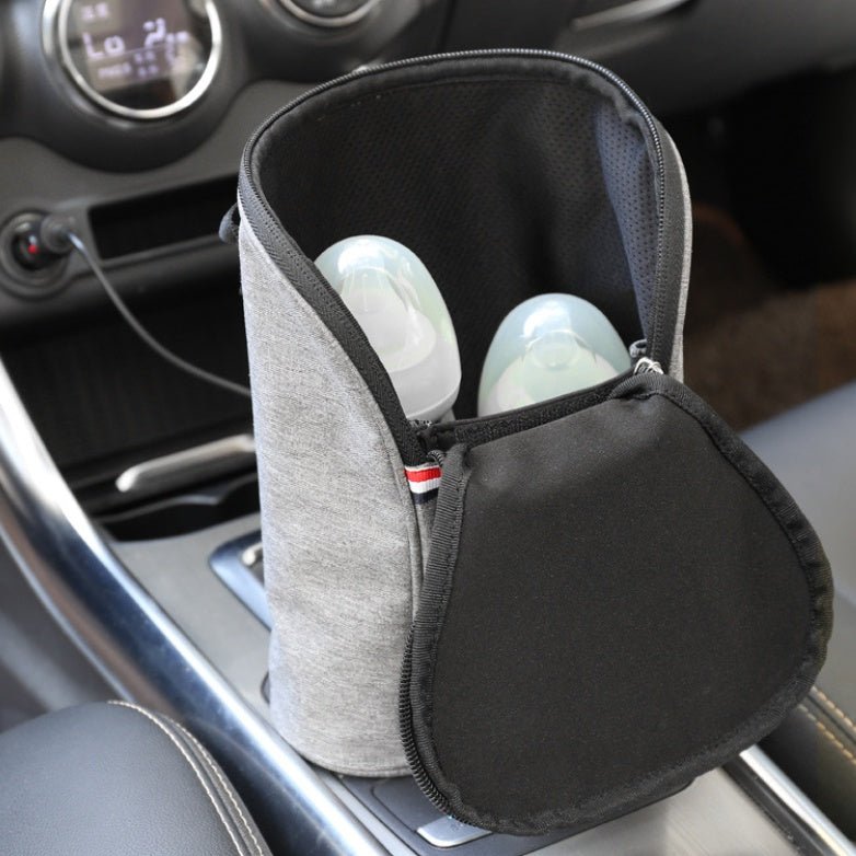 Car USB Baby Bottle Warmer Portable Travel Breast Milk Warmer - Zambeel