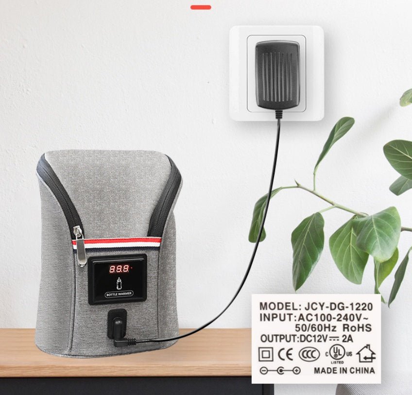 Car USB Baby Bottle Warmer Portable Travel Breast Milk Warmer - Zambeel