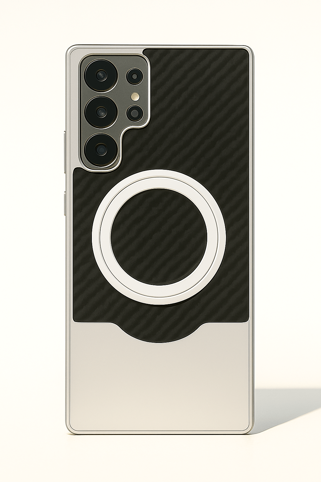 Carbon Fiber Magnetic Ring Case - Zambeel