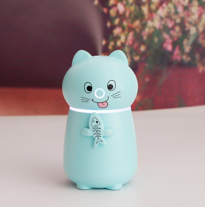 Cartoon Pet Cat Mute Humidifier Hydrating Humidifier Office Student Desktop Moisture Diffuser - Zambeel