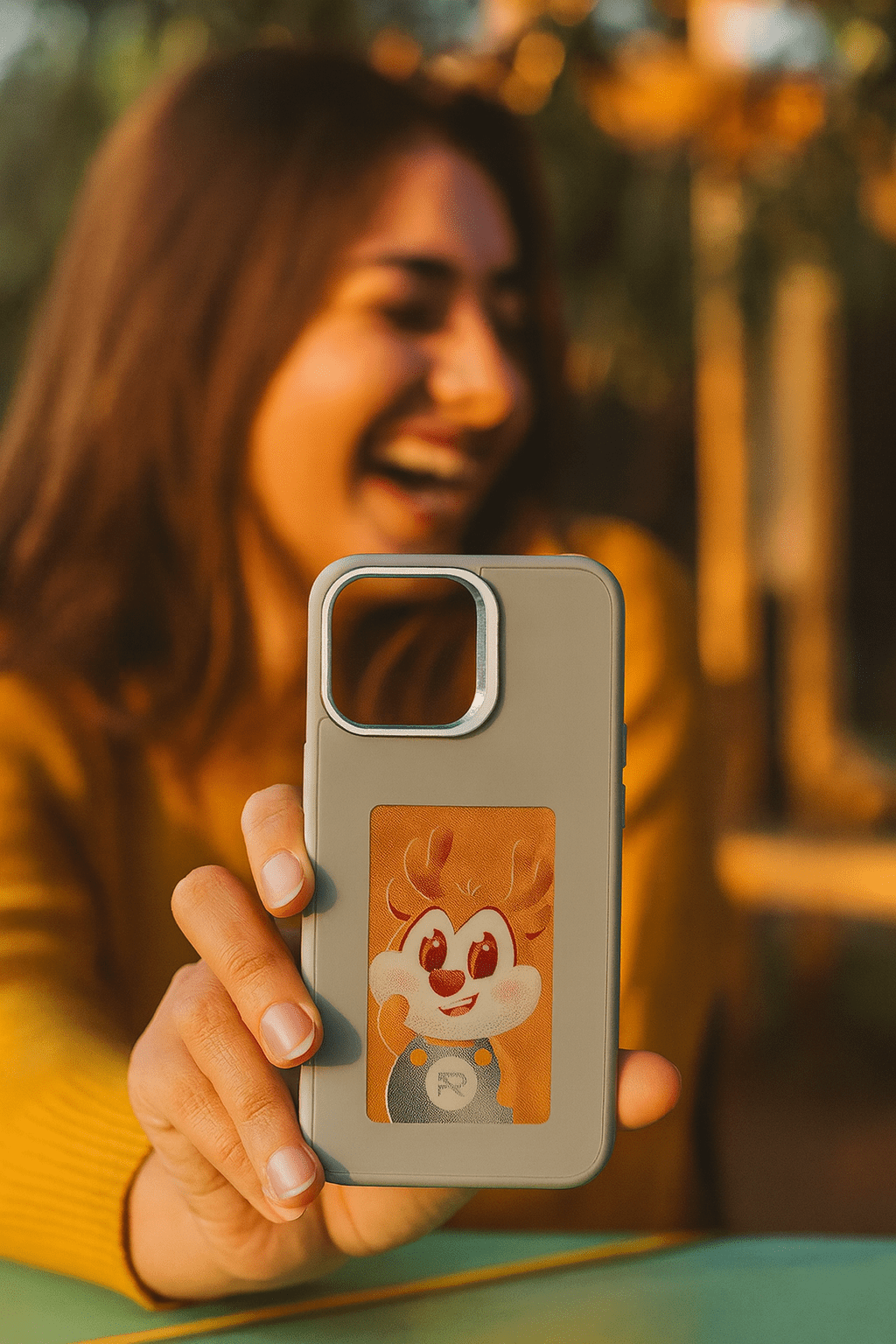 Cartoon Reindeer iPhone Case © - Zambeel