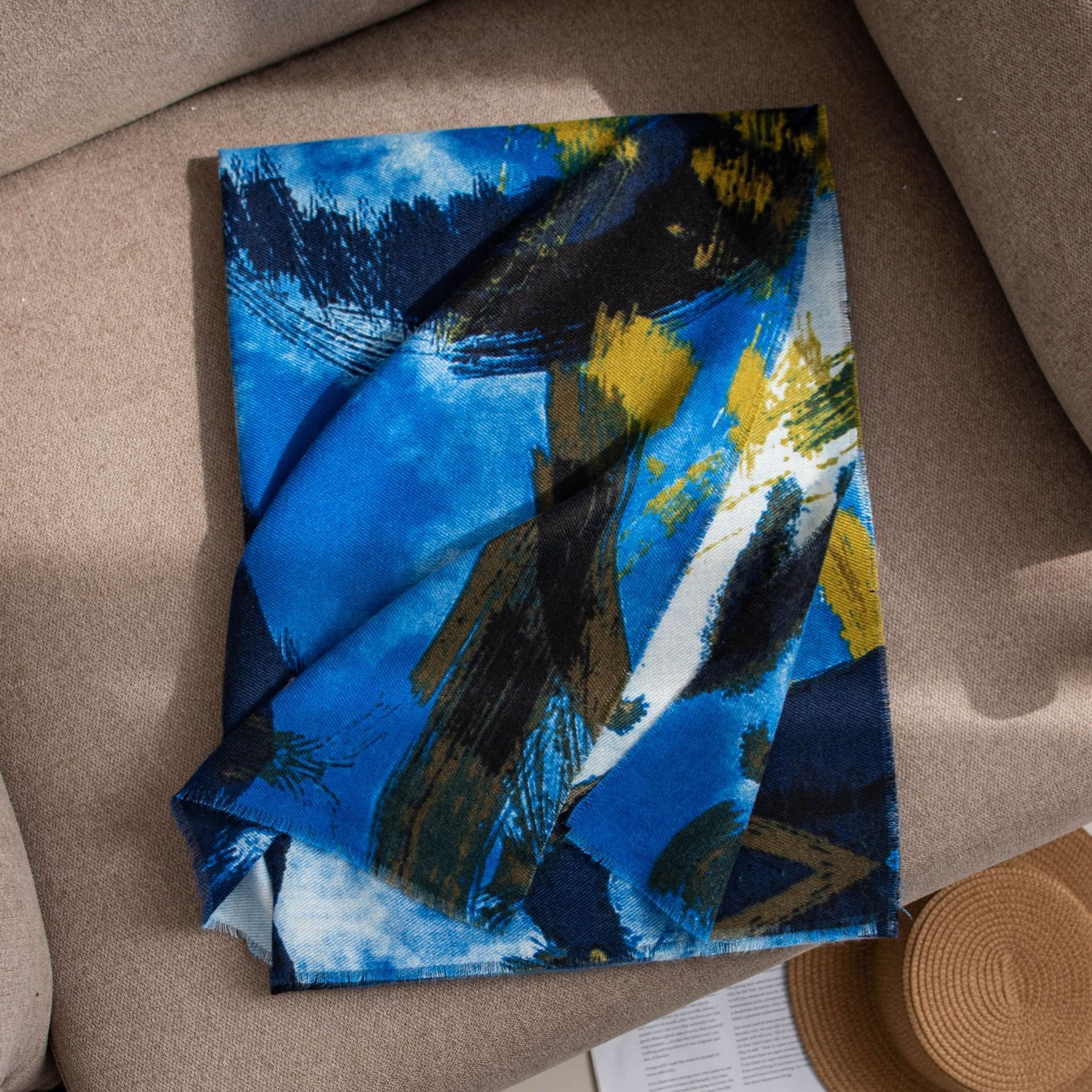 Cashmere Scarf Women's Versatile Atmosphere High Sense - Zambeel