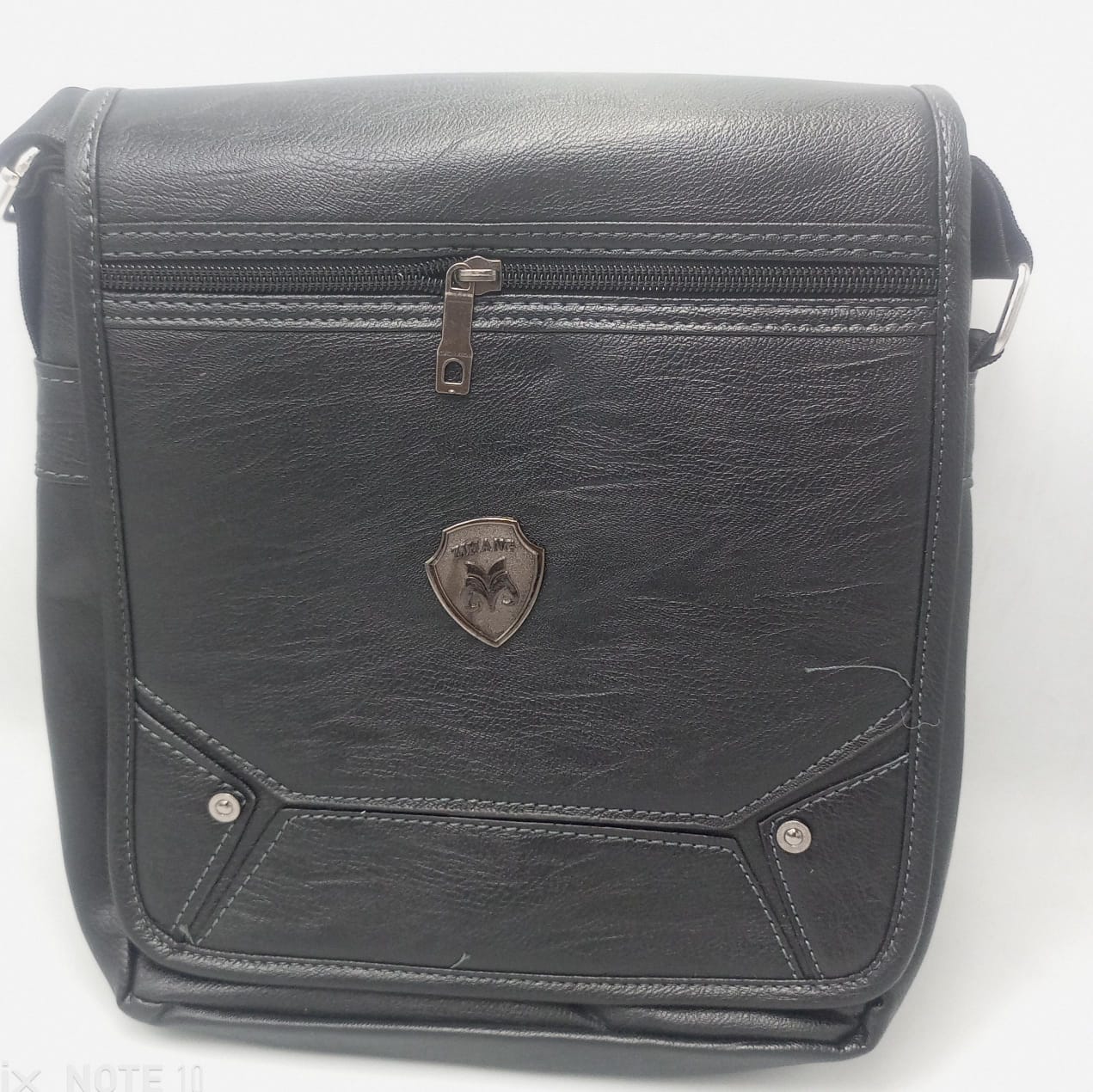 Casual Leather Crossbody Bag - Zambeel