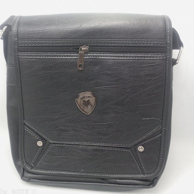 Casual Leather Crossbody Bag - Zambeel