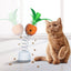 Cat Leaking Food Toy Self - Playing Tumbler Toys Funny Swing Feeder Carrot Kitten Puzzle Interactive Game Exercise Pet Supplies - Zambeel