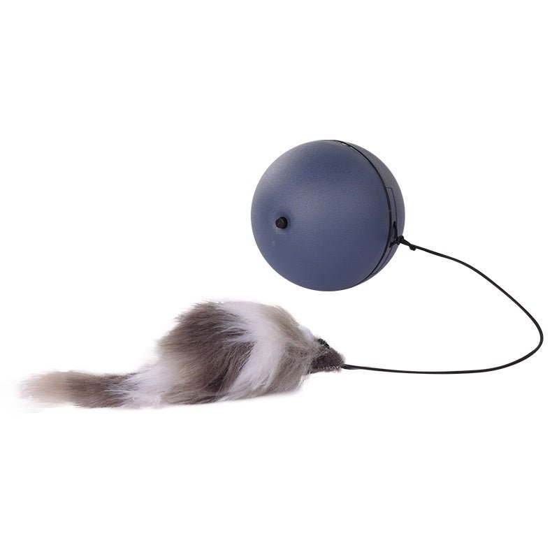 Cat Toys Mouse Teaser Ball Funny Moving Toy For Pets Cat Dog Electric Teaser Ball Automatic Intelligent Rolling Ball Pet Products - Zambeel