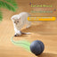 Cat Toys Mouse Teaser Ball Funny Moving Toy For Pets Cat Dog Electric Teaser Ball Automatic Intelligent Rolling Ball Pet Products - Zambeel