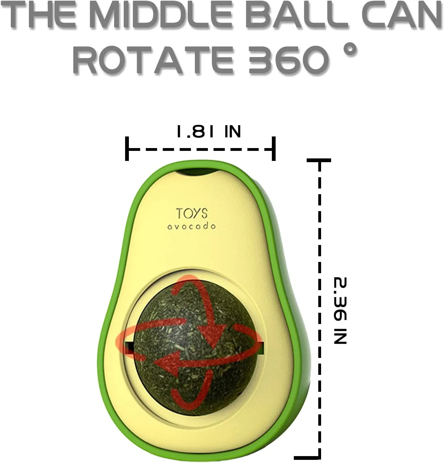 Catnip Lick Ball Toy - Zambeel