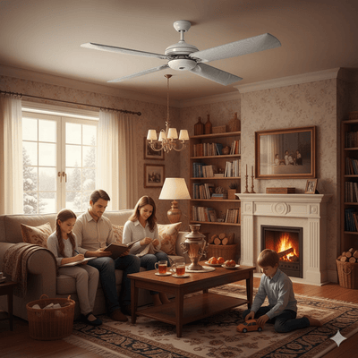 Ceiling Fan Blade Dust - Proof & Waterproof Covers - Zambeel
