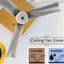 Ceiling Fan Blade Dust - Proof & Waterproof Covers - Zambeel