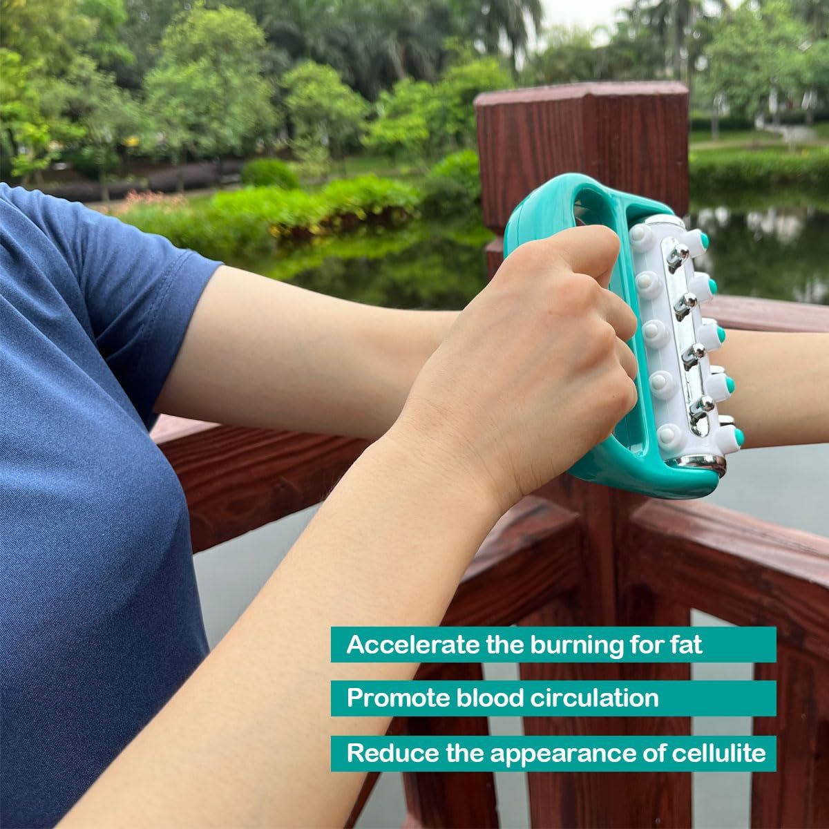 Cellulite Massager Fascia Release And Muscle Massage Roller Mini Trigger Point Deep Tissue Myofascial Release Tool Body Massager For Men And Women - Zambeel