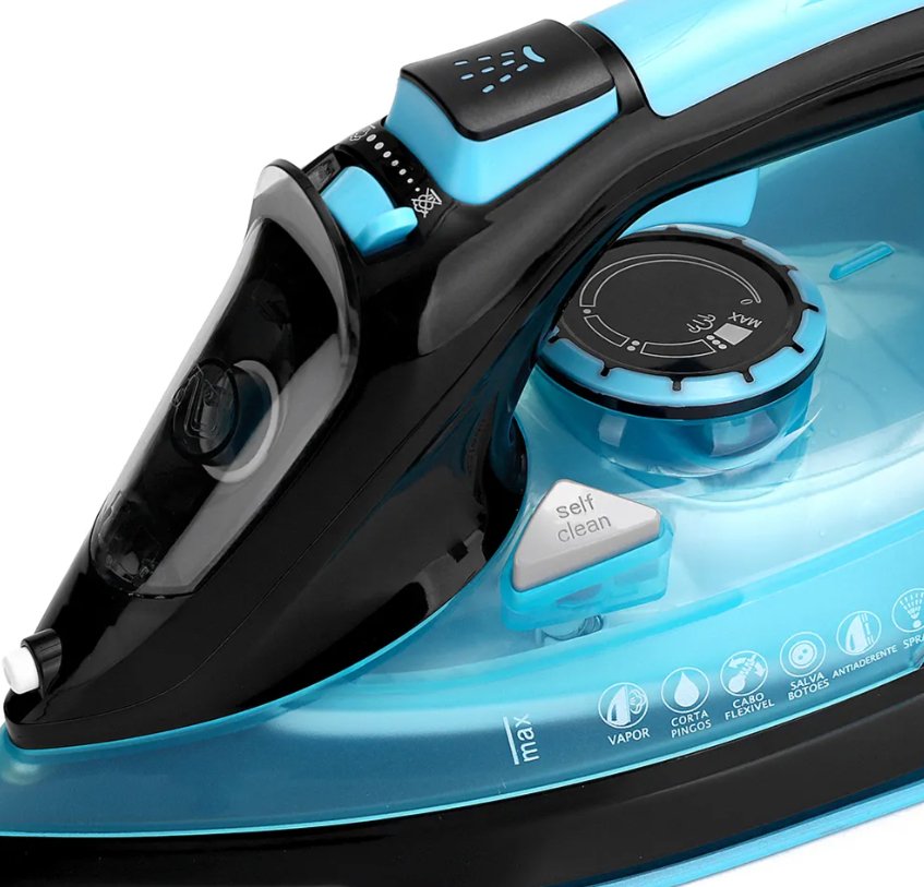 Ceramic Wet & Dry Steam Iron - Zambeel