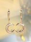Champagne Gold Star And Moon Earrings Design Sense - Zambeel
