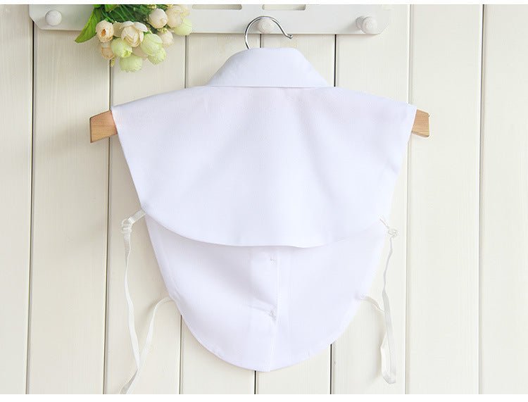 Chiffon Rhinestone Fake Collar Shirt Women's Shawl - Zambeel