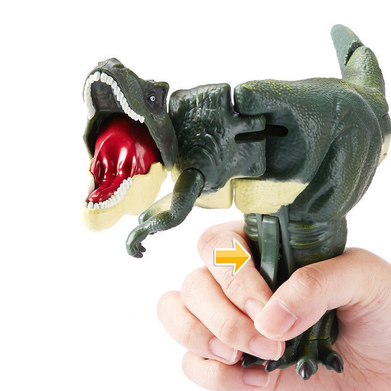 Children Decompression Dinosaur Toy Creative Battery - free Telescopic Spring Swing Dinosaur Fidget Toys Christmas Gifts For Kids - Zambeel
