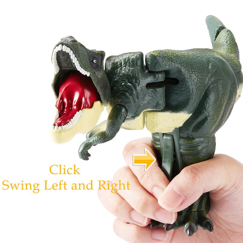 Children Decompression Dinosaur Toy Creative Battery - free Telescopic Spring Swing Dinosaur Fidget Toys Christmas Gifts For Kids - Zambeel