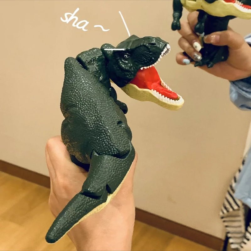 Children Decompression Dinosaur Toy Creative Battery - free Telescopic Spring Swing Dinosaur Fidget Toys Christmas Gifts For Kids - Zambeel