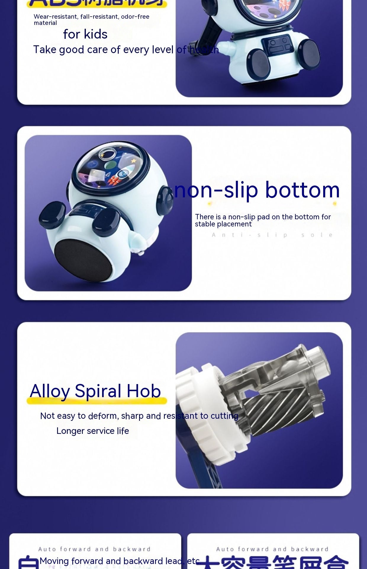 Children's Cartoon Astronaut Modeling Pencil Sharpener - Zambeel