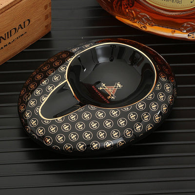 Cigar Ashtray Ceramic Portable Cigar Extinguisher Cuban Cigar Ashtray - Zambeel