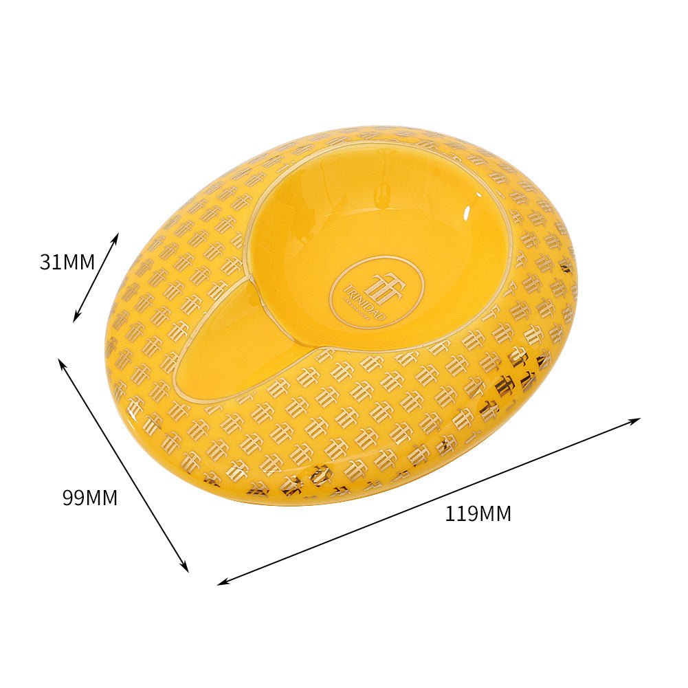 Cigar Ashtray Ceramic Portable Cigar Extinguisher Cuban Cigar Ashtray - Zambeel