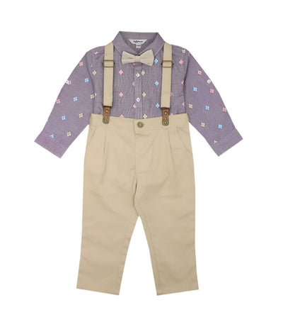 Classic Suspenders Suit for Kids - Zambeel