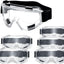 Clear Anti - Fog Safety Goggles - Zambeel