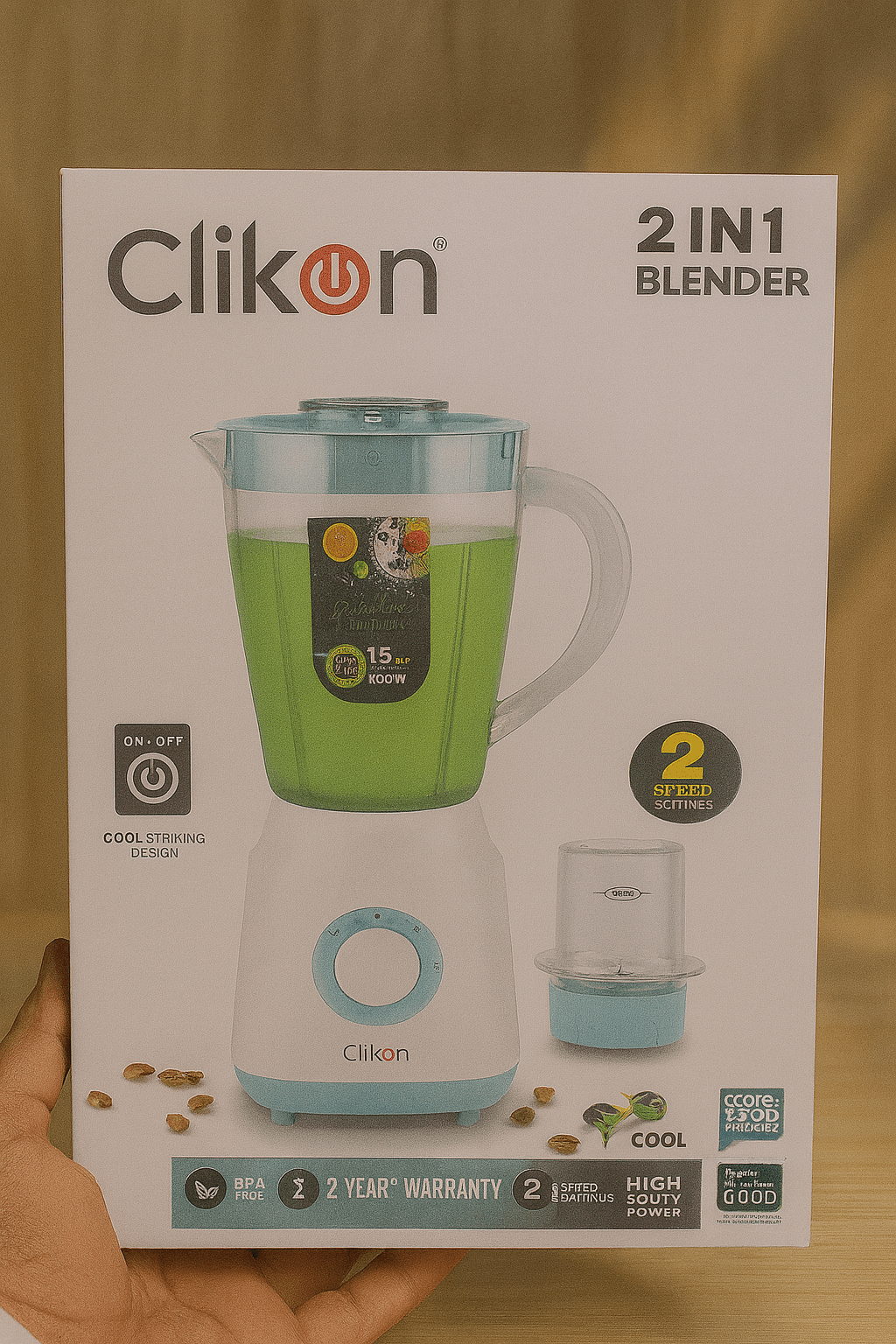 Clikon - 2 - in - 1 Blender - Zambeel