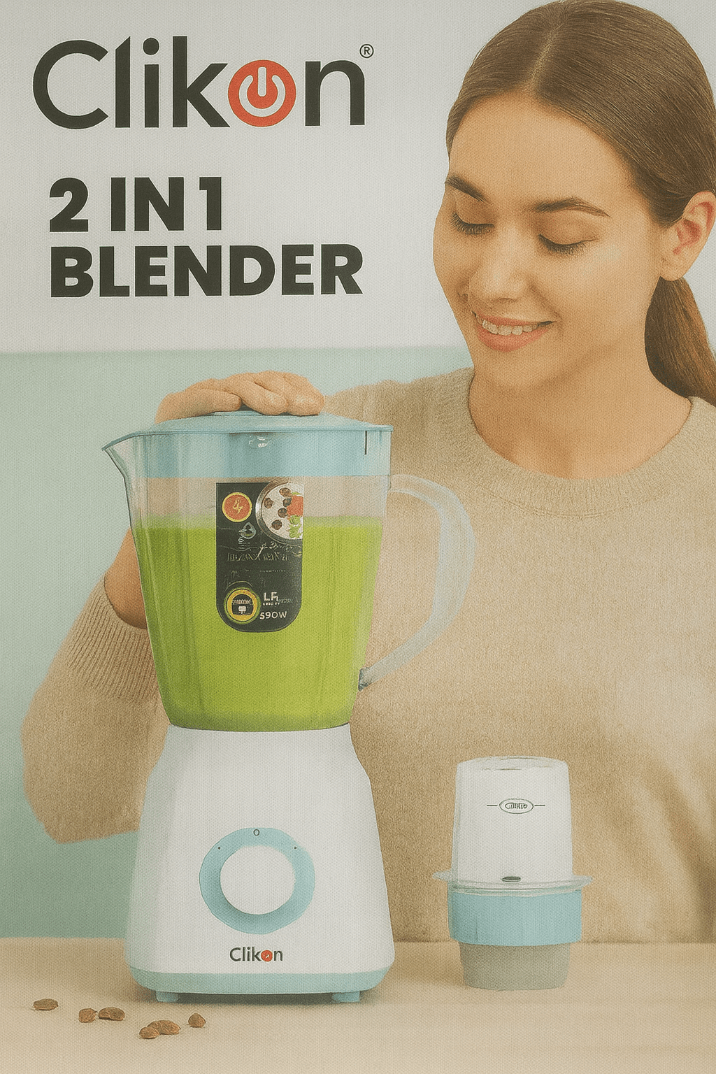 Clikon - 2 - in - 1 Blender - Zambeel