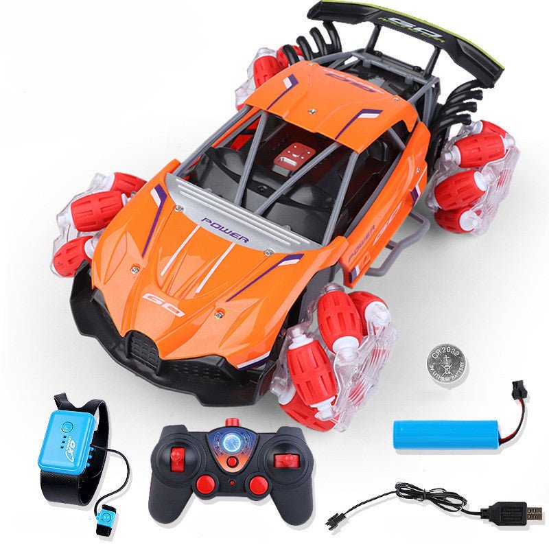 Climbing Speed Rotating Four - Wheel Drive Stunt Drift Gesture Remote Control Car - Zambeel